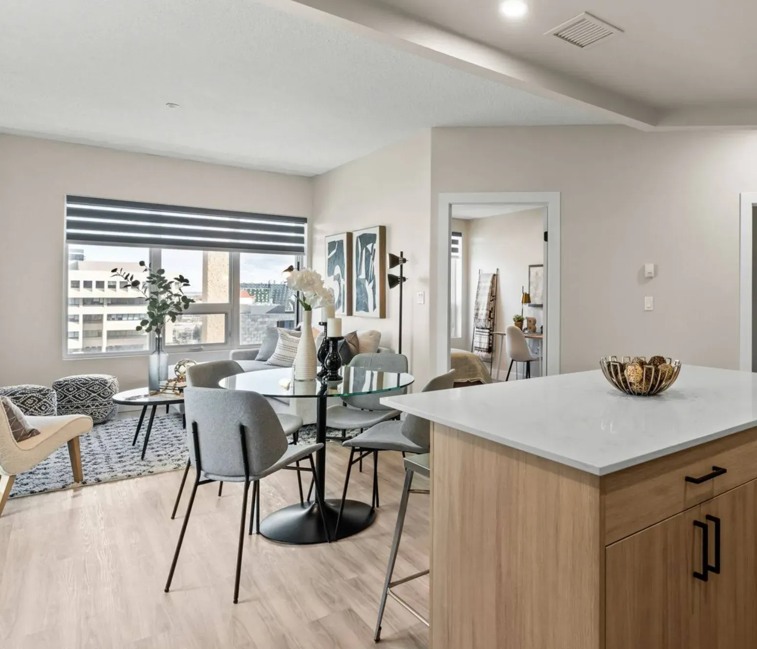 A downtown tower needed window coverings that felt as considered as the architecture.