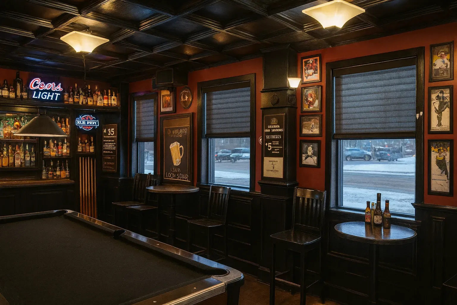 Window Blinds for Edmonton Restaurants
